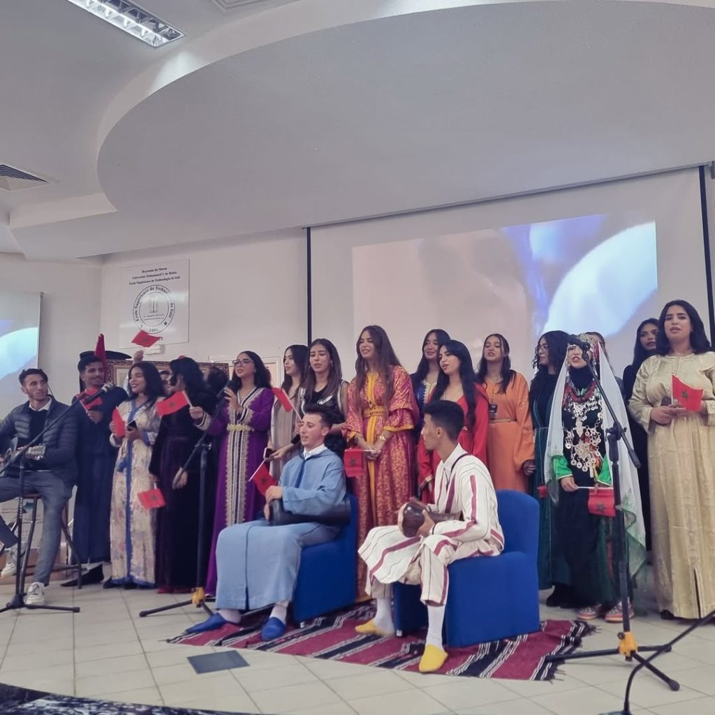 بمناسبة ذكرى المسيرة الخضراء المظفرة و عيد الاستقلال المجيد نظمت المدرسة العليا للتكنولوجيا بسلا