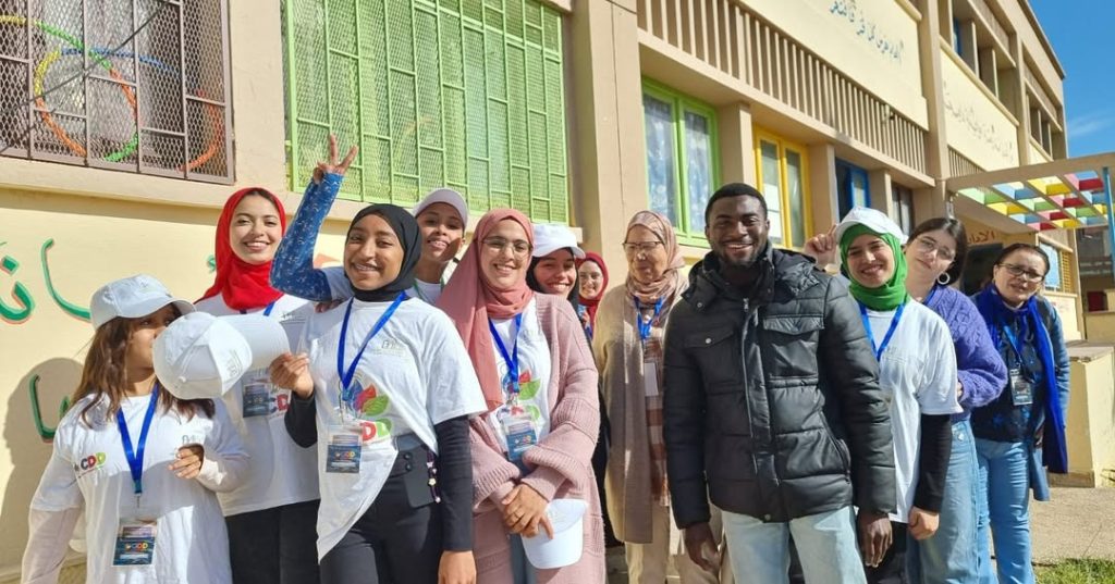 شاركت خلية التنمية المستدامة للمدرسة العليا للتكنولوجيا بسلا في اليوم التحسيسي للحفاظ على الما